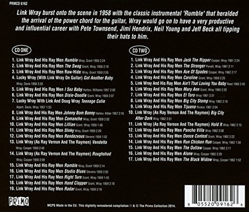 LINK WRAY & THE WRAYMEN (リンク・レイ) - The Essential Early Recordings (UK 限定 2xCD/New)
