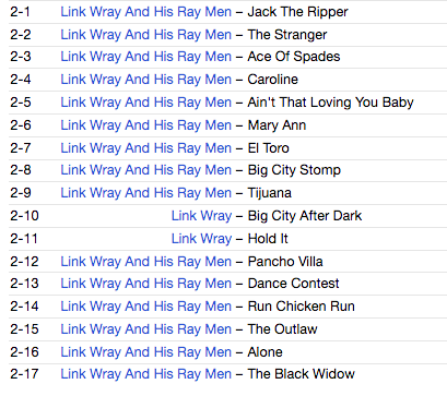 LINK WRAY & THE WRAYMEN (リンク・レイ) - The Essential Early Recordings (UK 限定 2xCD/New)