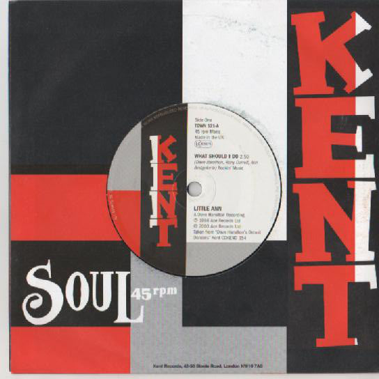 LITTLE ANN (リトル・アン) - What Should I Do (UK Ltd.Reissue 7"+CS/New)