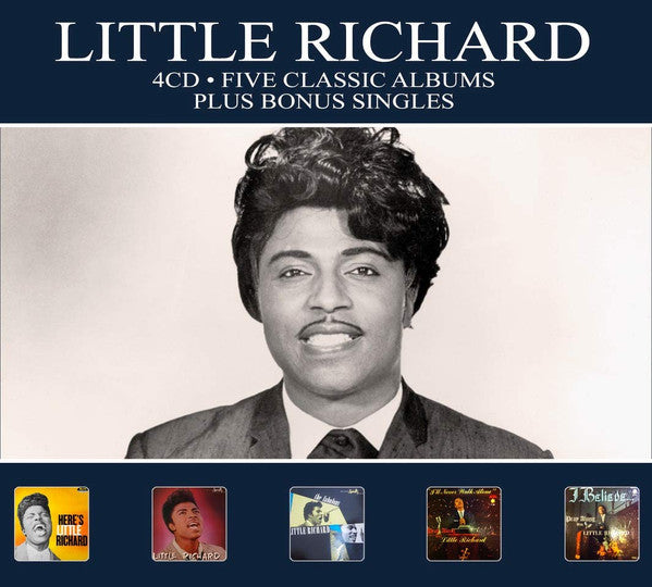 LITTLE RICHARD (リトル・リチャード) - Five Classic Albums Plus Bonus Singles (EU Ltd.Digipak 4xCD/New)