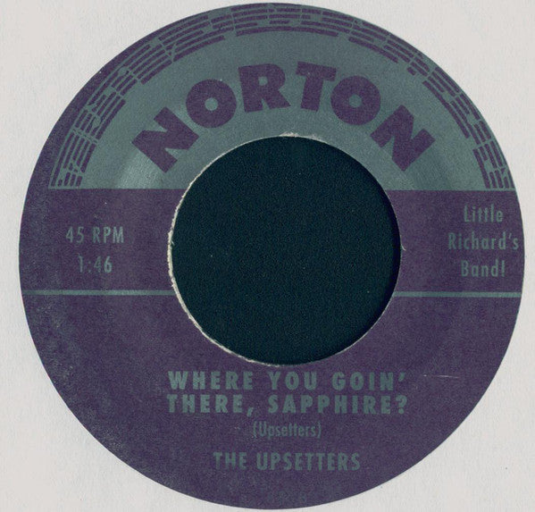 LITTLE VICTOR / UPSETTERS (リトル・ヴィクター/アップセッターズ) - Papa Lou & Gran (US 限定再発7インチ/カンパニースリーブ付/New) ブラックR&R-JIVER