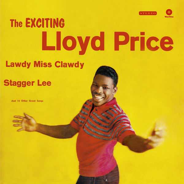 LLOYD PRICE (ロイド・プライス) - The Exciting Lloyd Price (EU 限定復刻再発180g 重量 LP/New)