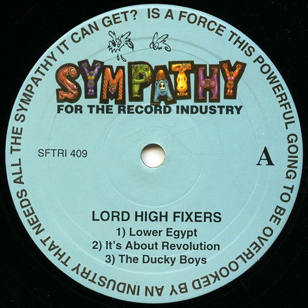 LORD HIGH FIXERS (ロード・ハイ・フィクサーズ) - Group Improvisation...That's Music! (US 限定10”ミニアルバム/廃盤 New)