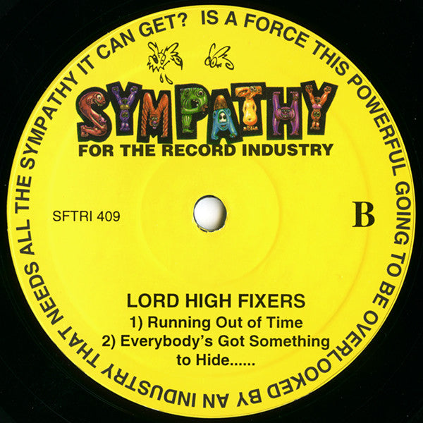 LORD HIGH FIXERS (ロード・ハイ・フィクサーズ) - Group Improvisation...That's Music! (US 限定10”ミニアルバム/廃盤 New)