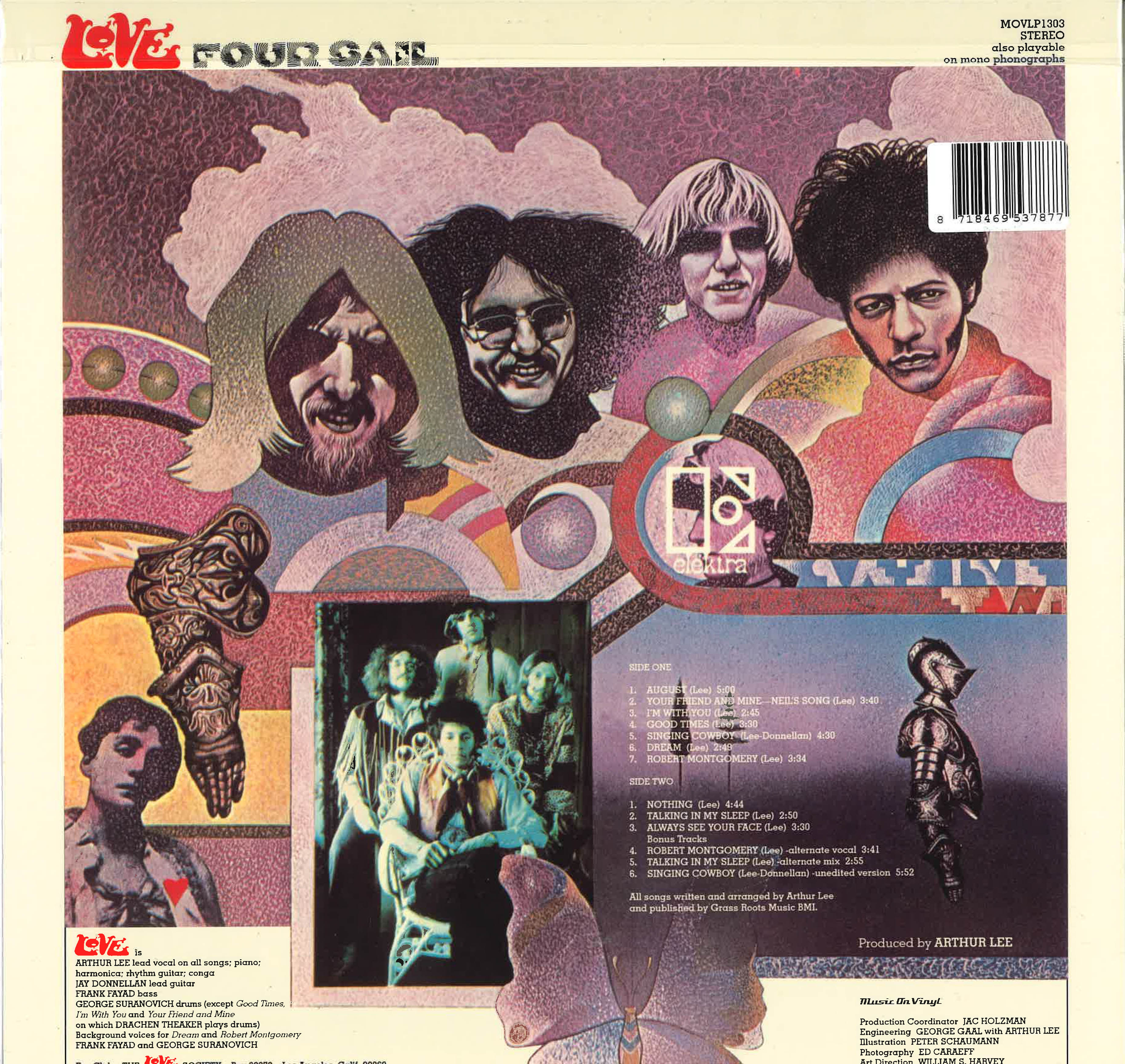 LOVE (ラヴ) - Four Sail (EU Ltd.Reissue 180g LP/New)