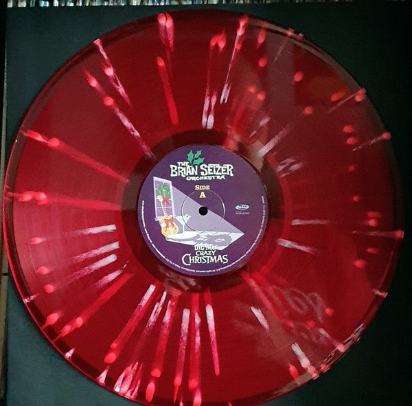BRIAN SETZER ORCHESTRA (ブライアン・セッツァー・オーケストラ) - Dig That Crazy Chistmas (US & EU 限定復刻再発「レッド&ホワイトスプラッターヴァイナル」 LP/NEW)