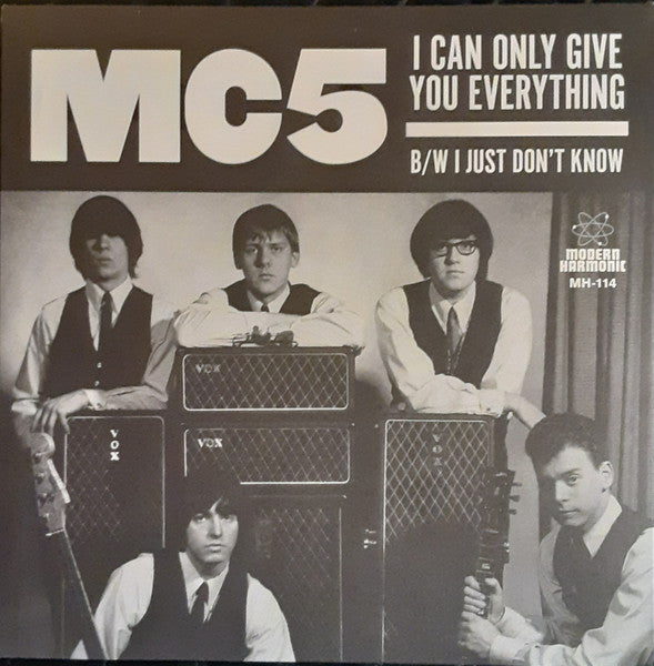 MC 5 (MCファイブ) - I Can Only Give You Everything (US Ltd.White VInyl 7"+PS/New)