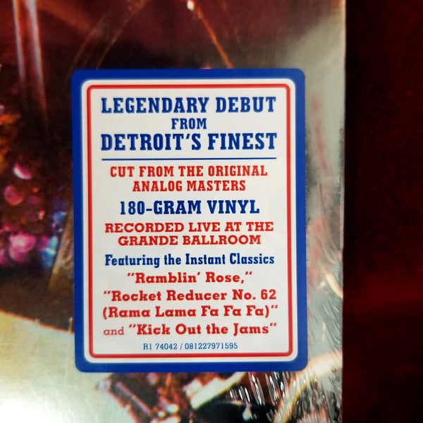 MC 5 (エム・シー・ファイヴ) - Kick Out The Jams (German 限定復刻再発 180g LP/New)’69年ライブ収録名作デビュー・アルバム