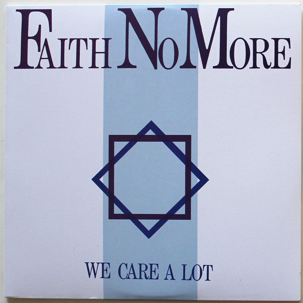 FAITH NO MORE (フェイス・ノー・モア) - We Care A Lot (US Private Press White Vinyl LP/NEW)