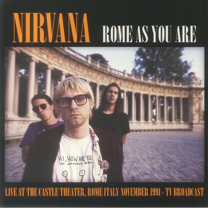 NIRVANA (ニルヴァーナ) - Rome As You Are - Live At The Castle Theatre, Rome, Italy (EU 500枚限定ピンクヴァイナル LP/NEW)