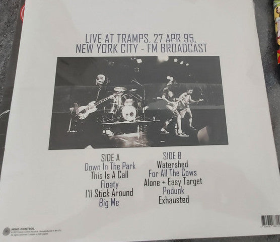 FOO FIGHTERS (フー・ファイターズ) - Down In The Park - The NYC Broadcast (EU 500枚限定リリース LP/NEW)
