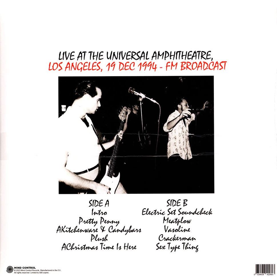 STONE TEMPLE PILOTS (ストーン・テンプル・パイロッツ) - Rusted Shame: The Los Angels 1994 Broadcast (EU 500枚限定リリース LP/NEW)