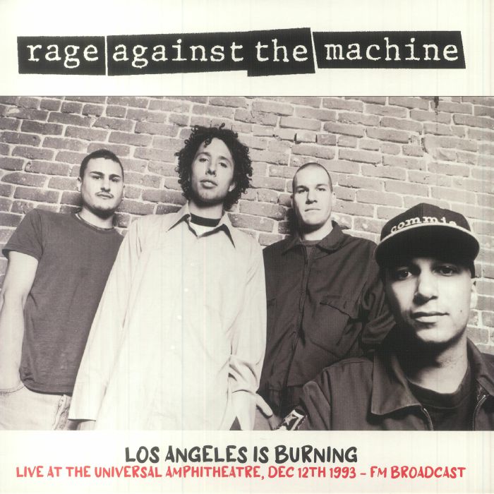 RAGE AGAINST THE MACHINE (レイジ・アゲインスト・ザ・マシーン) - Los Angels Is Burning - Live At Universal Amphitheatre, Dec 12th 1993 (EU 500枚限定 LP/NEW)