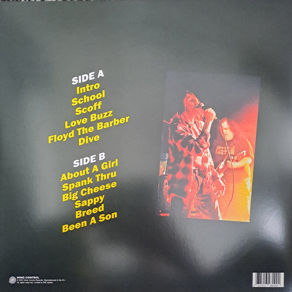 NIRVANA (ニルヴァーナ) - Keep You In A Jar - Live At U4, Vienna, Austria, Nov 22nd, 1988 (EU 500枚限定イエローヴァイナル LP/NEW)