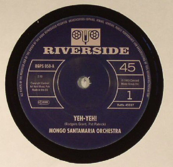 MONGO SANTAMARIA Orch. (モンゴ・サンタマリア・オーケストラ) - Yeh-Yeh! / Get The Money (UK Ltd.Reissue 7"/New)
