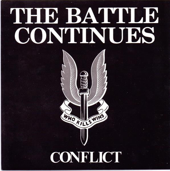 CONFLICT (コンフリクト) - The Battle Continues (UK 限定再発 7"「廃盤 New」)
