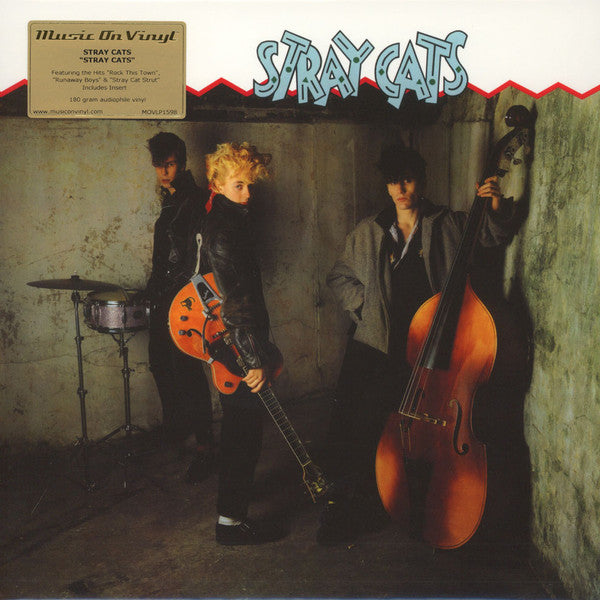 STRAY CATS (ストレイ・キャッツ) - S.T. (EU 限定復刻再発180グラム重量ブラックヴァイナル LP/廃盤 NEW)