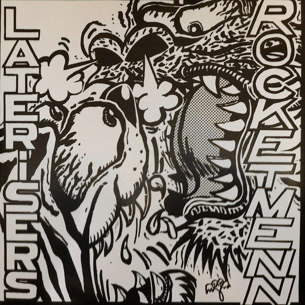 ROCKETMENN / LATERISER (ロケットメン / レイトライザー) - Split (Japan Limited 7"/NEW)