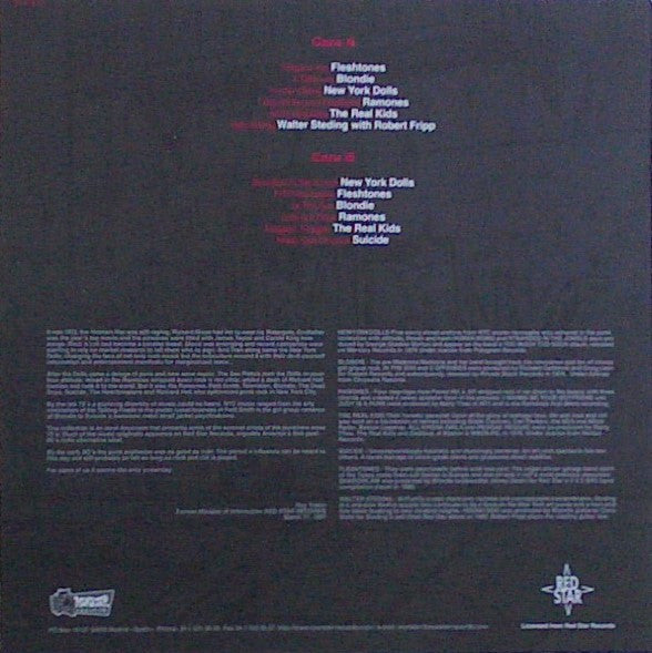 V.A. (Red Star レーベル・コンピ) - Songs Of The Naked City (Spain 限定再発ピンクヴァイナル LP「廃盤 New」)