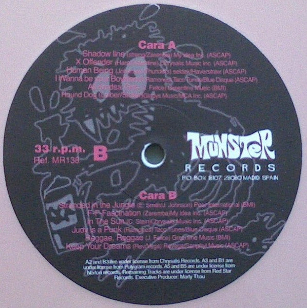 V.A. (Red Star レーベル・コンピ) - Songs Of The Naked City (Spain 限定再発ピンクヴァイナル LP「廃盤 New」)