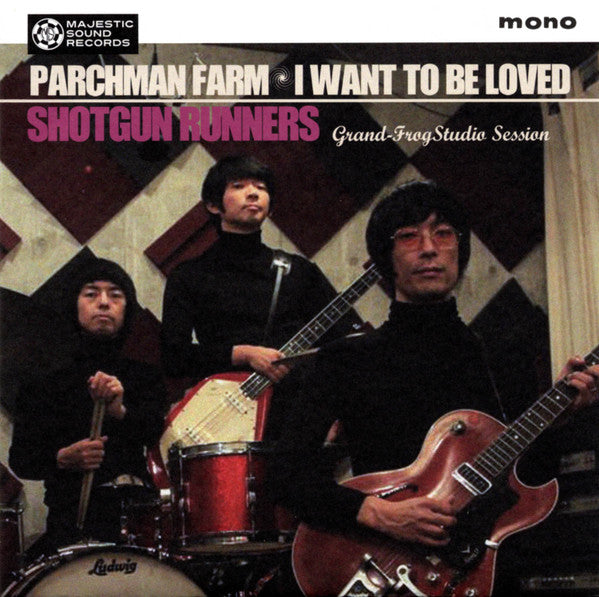 SHOTGUN RUNNERS (ショットガン・ランナーズ) - Grand-Frog Studio Session (Japan Limited Mono 7"+Sticker/NEW)