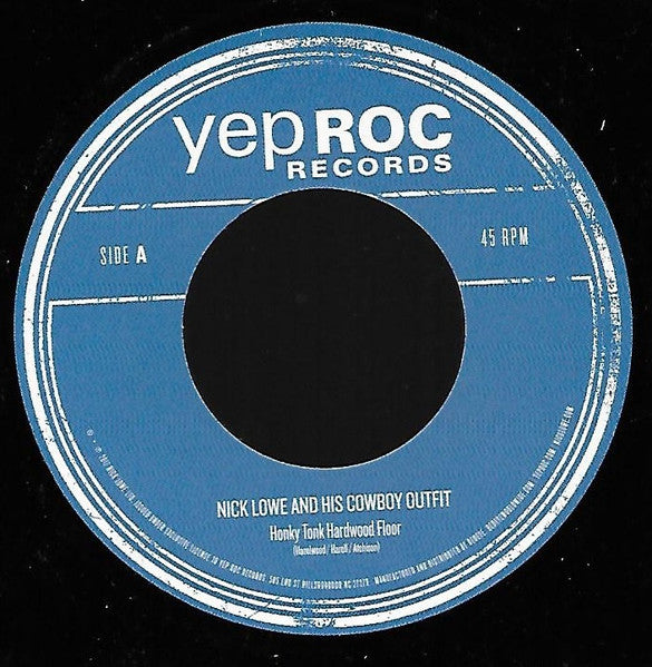 NICK LOWE And His Cowboy Outfit (ニック・ロウ & ヒズ・カウボーイ・アウトフィット) - S.T. (US Ltd.Reissue LP+7"/ New)