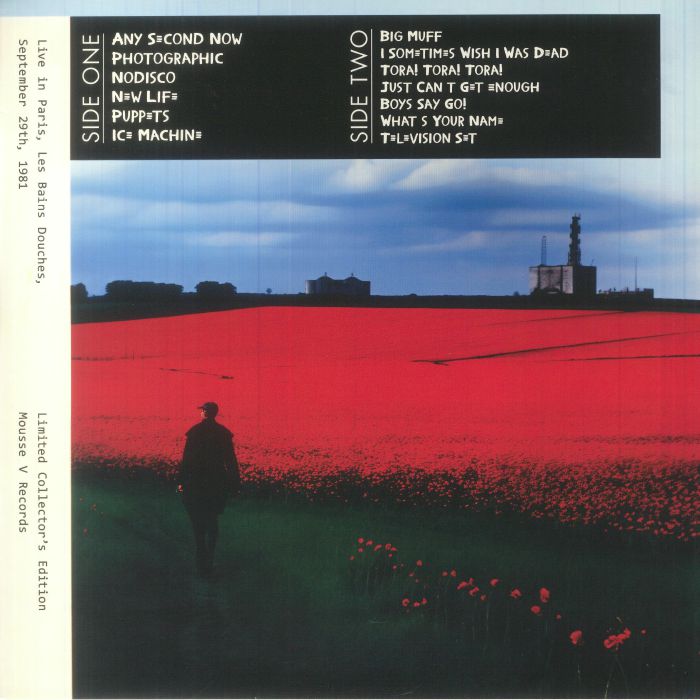 DEPECHE MODE (デペッシュ・モード) - Les Bains Douches (France 限定「レッドヴァイナル」 LP/NEW)