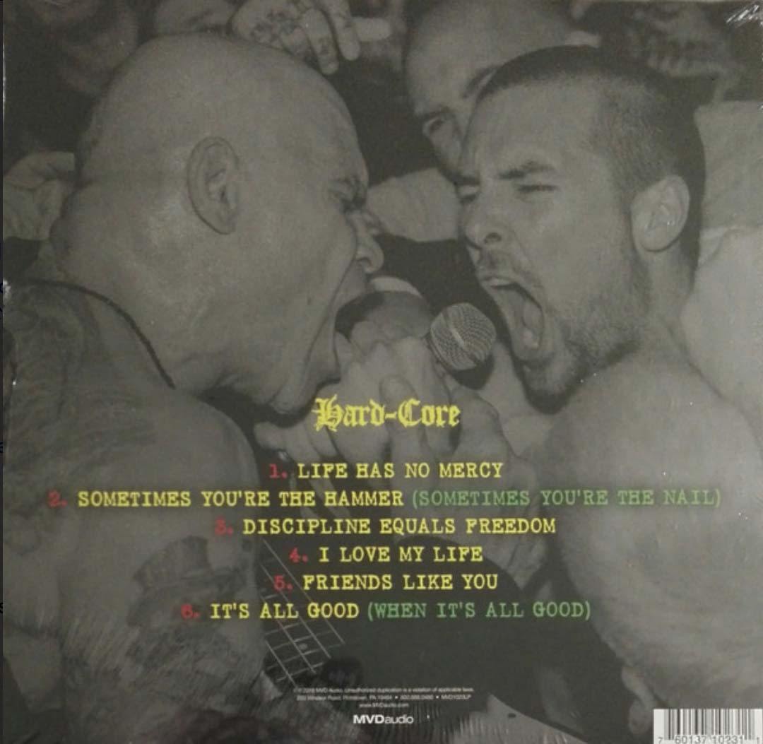 HARLEY FLANAGAN (ハーレイ・フラナガン) - Hard-Core - Dr. Know EP (US Limited 12" 「廃盤 New」)