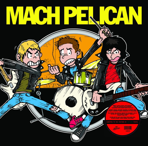 MACH PELICAN (マッハ・ペリカン) - Mach Pelican (EU 300枚のみ限定の「クリアVINYL」 LP/New) '99年デビュー・アルバム