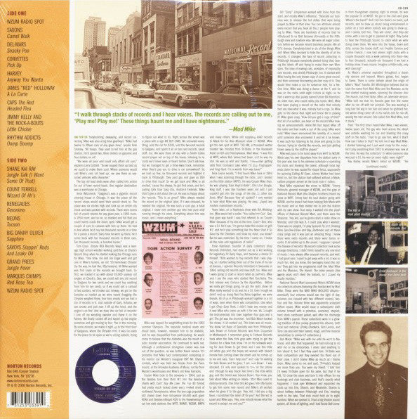 V.A. (マッド・マイク・ラジオショー再現コンピ) - Mad Mike Monsters Vol.2 (US 限定 LP-見開きジャケ/廃盤 New)