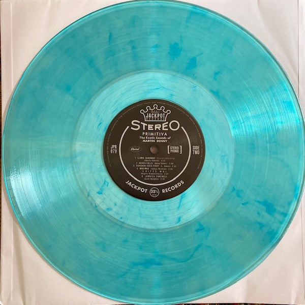 MARTIN DENNY (マーティン・デニー) - Primitiva (US Ltd.Blue Swirl Vinyl Stereo LP/New)