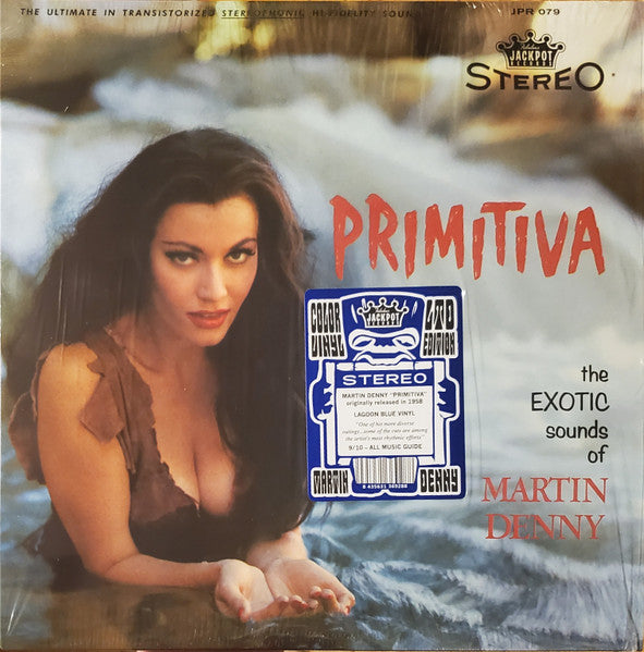 MARTIN DENNY (マーティン・デニー) - Primitiva (US Ltd.Blue Swirl Vinyl Stereo LP/New)