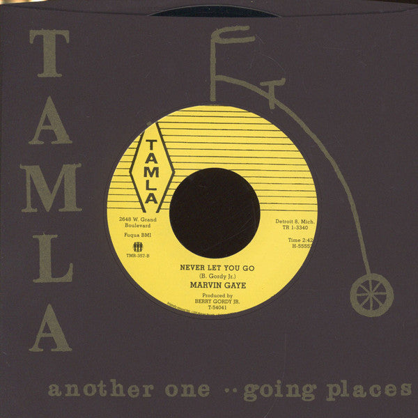MARVIN GAYE (マーヴィン・ゲイ) - Never Let You Go (US 限定復刻再発 7"+カンパニースリーブ/New) R&Bノーザン名曲!
