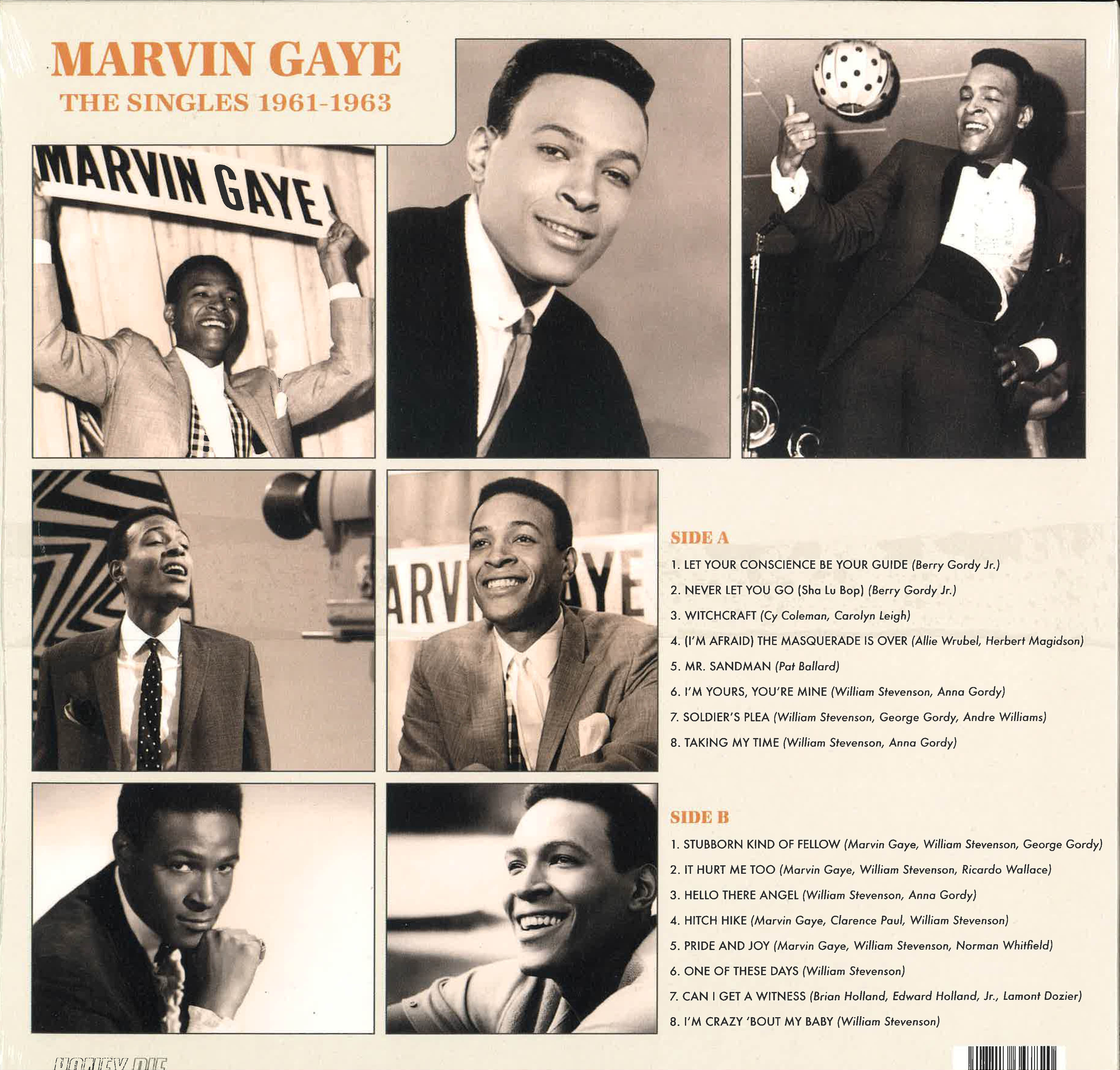 MARVIN GAYE (マーヴィン・ゲイ) - The Singles 1961-63 (EU Limited LP/New)