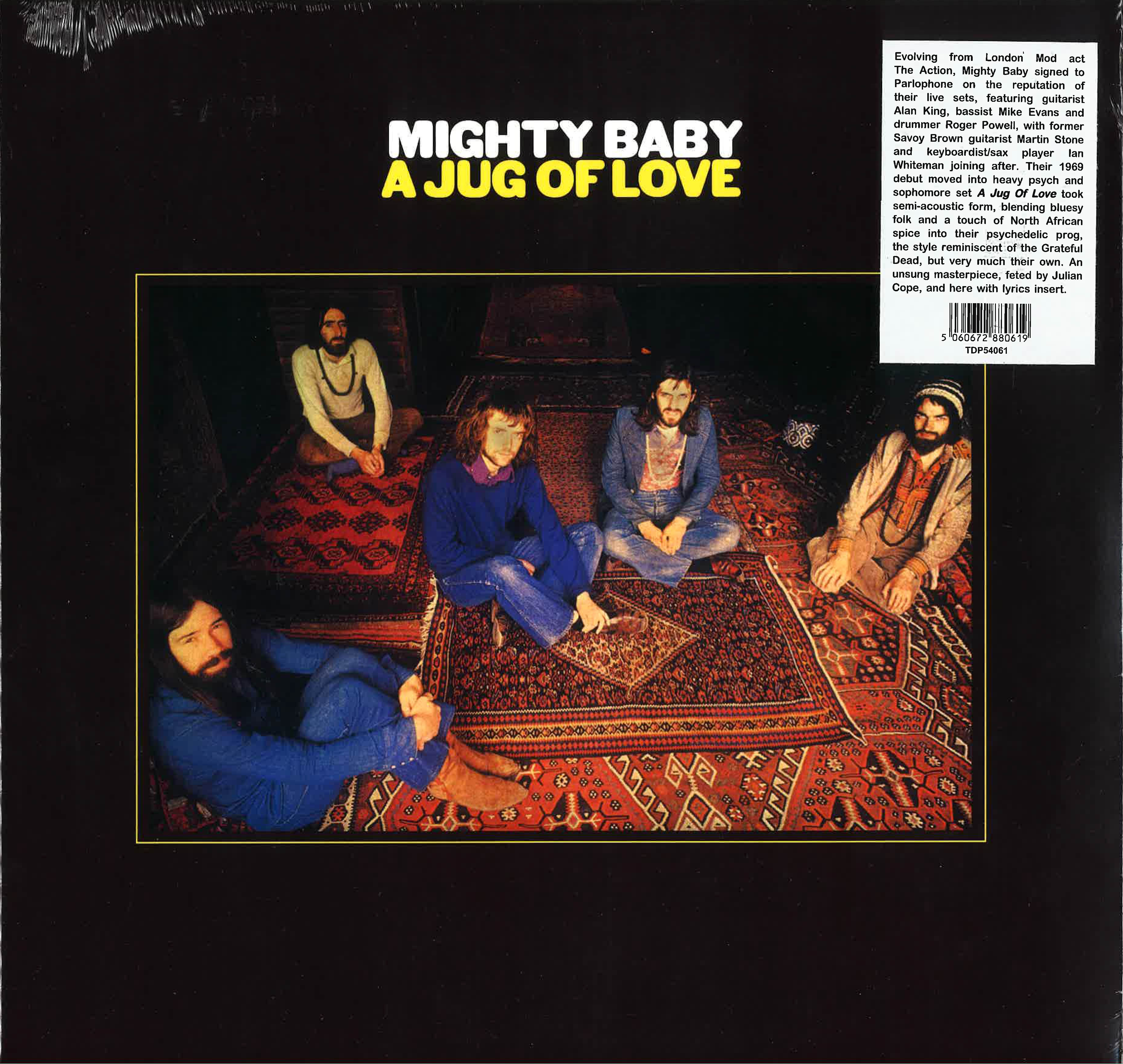 MIGHTY BABY (マイティー・ベイビー) - A Jug Of Love (Spain Ltd.Reissue LP/New)