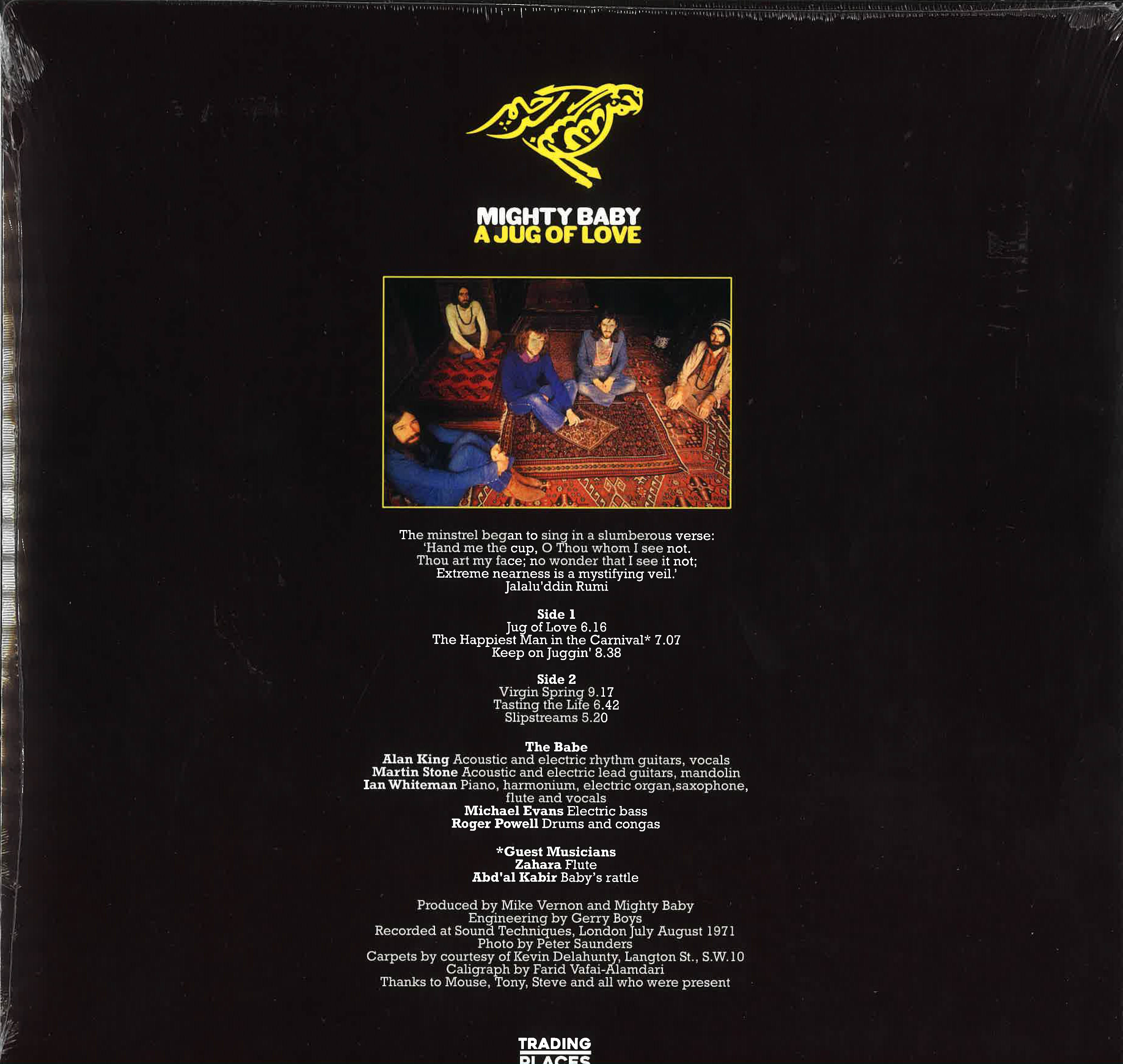 MIGHTY BABY (マイティー・ベイビー) - A Jug Of Love (Spain Ltd.Reissue LP/New)