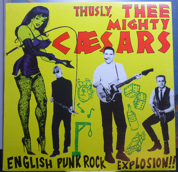 MIGHTY CAESARS (マイティ・シーザーズ) - English Punk Rock Explosion (German 限定復刻再発 LP/New)