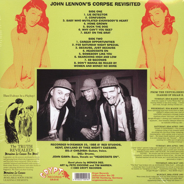 MIGHTY CAESARS (マイティ・シーザーズ) - John Lennon's Corpse Revisited (German 限定復刻再発 LP/New)