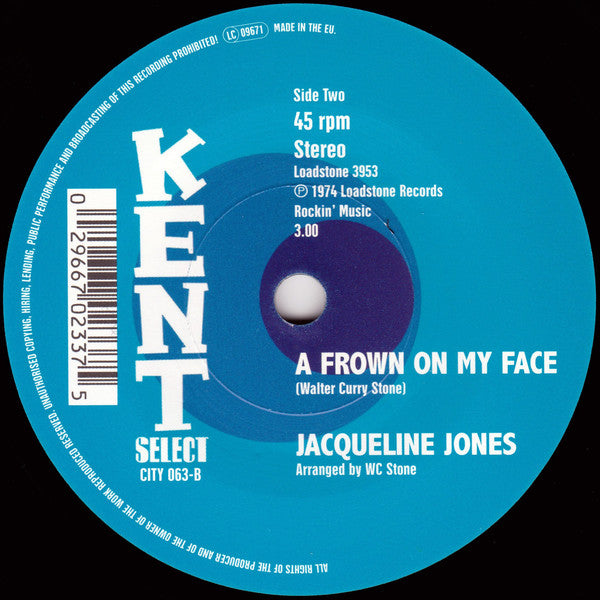 MIGHTY WHITES / Jacqueline Jones (マイティホワイツ / ジャクリーン・ジョーンズ) - Given My Life / A Frown On My Face (UK Ltd.Reissue 7"+CS/New)