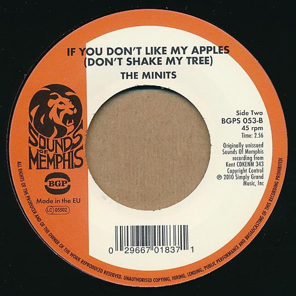 MINITS (ザ・ミニッツ) - Still A Part Of Me (EU Ltd.Reissue 7"/New)