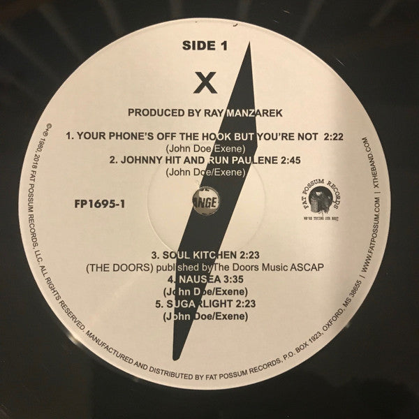 X (エックス) - Los Angeles (US Ltd.Reissue LP / New)