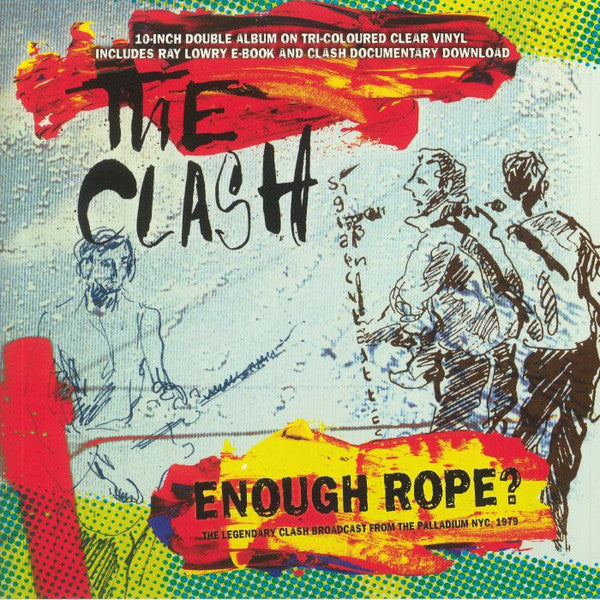 CLASH, THE (ザ・クラッシュ) - Enough Rope? - The Legendary Clash Broadcast From The Palladium NYC 1979 (UK 2,000 Ltd.2xMarble Pink Vinyl 10"/New)