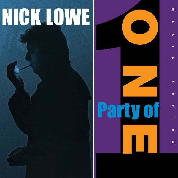NICK LOWE (ニック・ロウ) - Party Of One (US 限定リマスター再発 LP+4曲入りボーナス10"/ New) '90年41歳時通算8枚目アルバム