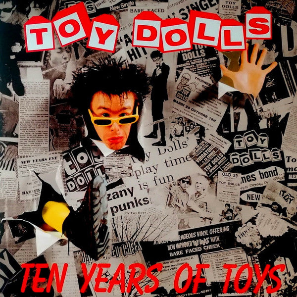 TOY DOLLS (トイ・ドールズ) - Ten Years Of Toys (Italy Ltd.Reissue LP+Poster/New)
