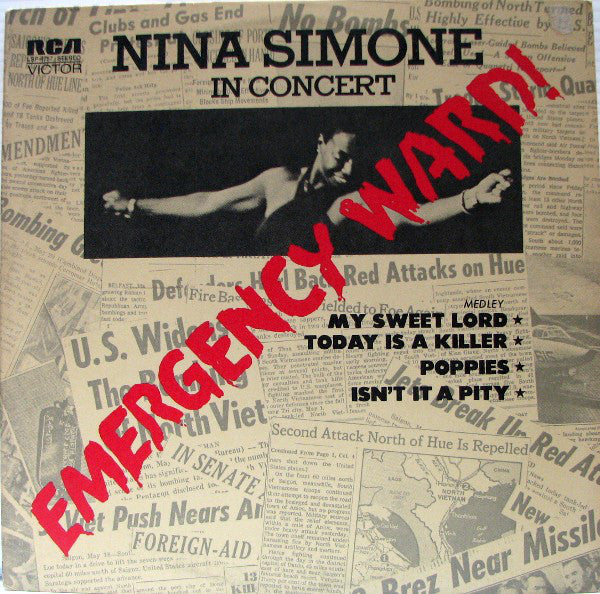 NINA SIMONE (ニーナ・シモン) - Emergency Ward! / In Concert (US Ltd.Reissue LP/New)
