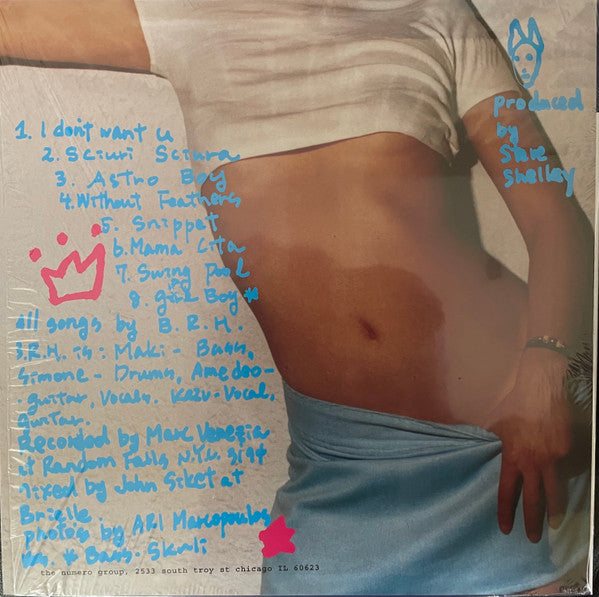 BLONDE REDHEAD (ブロンド・レッドヘッド) - S.T. (US 限定復刻再発ブルーヴァイナル LP/NEW)