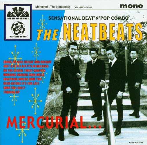 NEATBEATS (ニートビーツ) - Mercurial... (US 限定150g高音質重量「カラーVINYL(青盤?)」 LP/New)'99年セカンド・アルバム