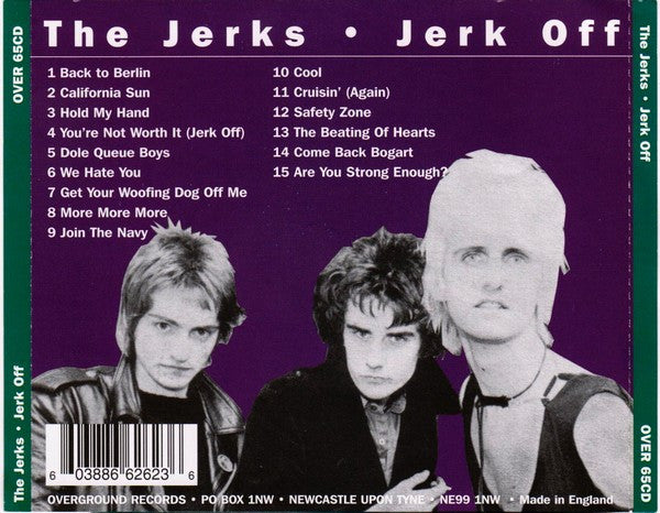 JERKS (ジャークス) - Jerk Off (UK 限定プレス再発 CD/ New)