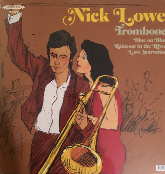 NICK LOWE with Los Straitjackets (ニック・ロウ と ロス・ストレイトジャケッツ) - Love Starvation (US 4000 Ltd.12"/New)