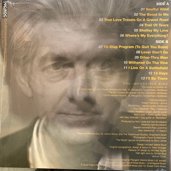 NICK LOWE (ニック・ロウ) - The Impossible Bird (US 限定復刻再発 LP+DLコード/ New)